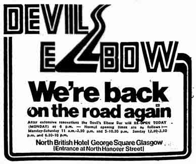Advert for Devil's Elbow 1979